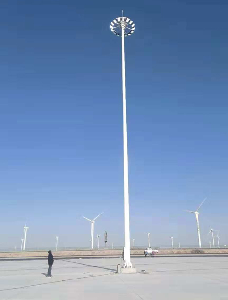 瓜州高速路服务区阿克塞高杆灯项目