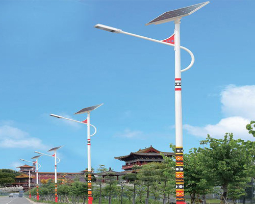 阿克塞民族特色路灯